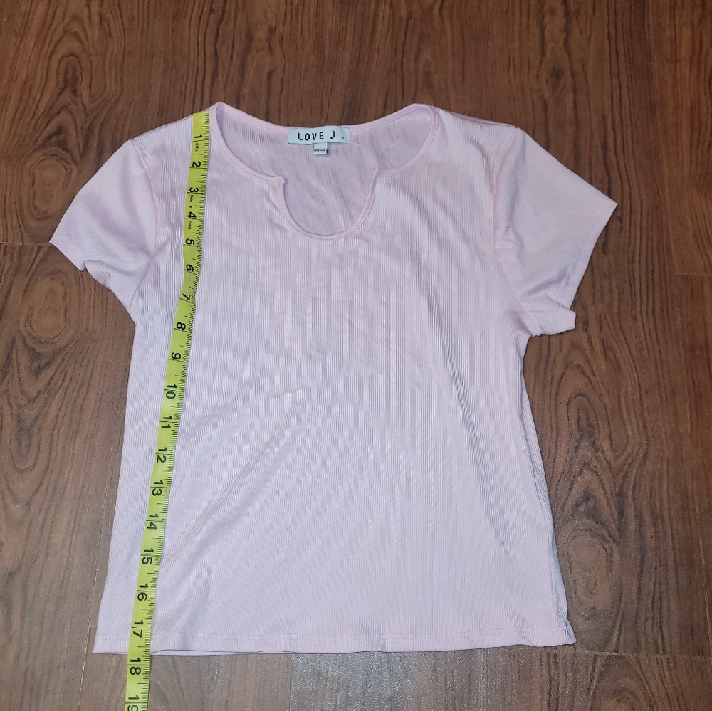 Baby pink baby tee women's medium
